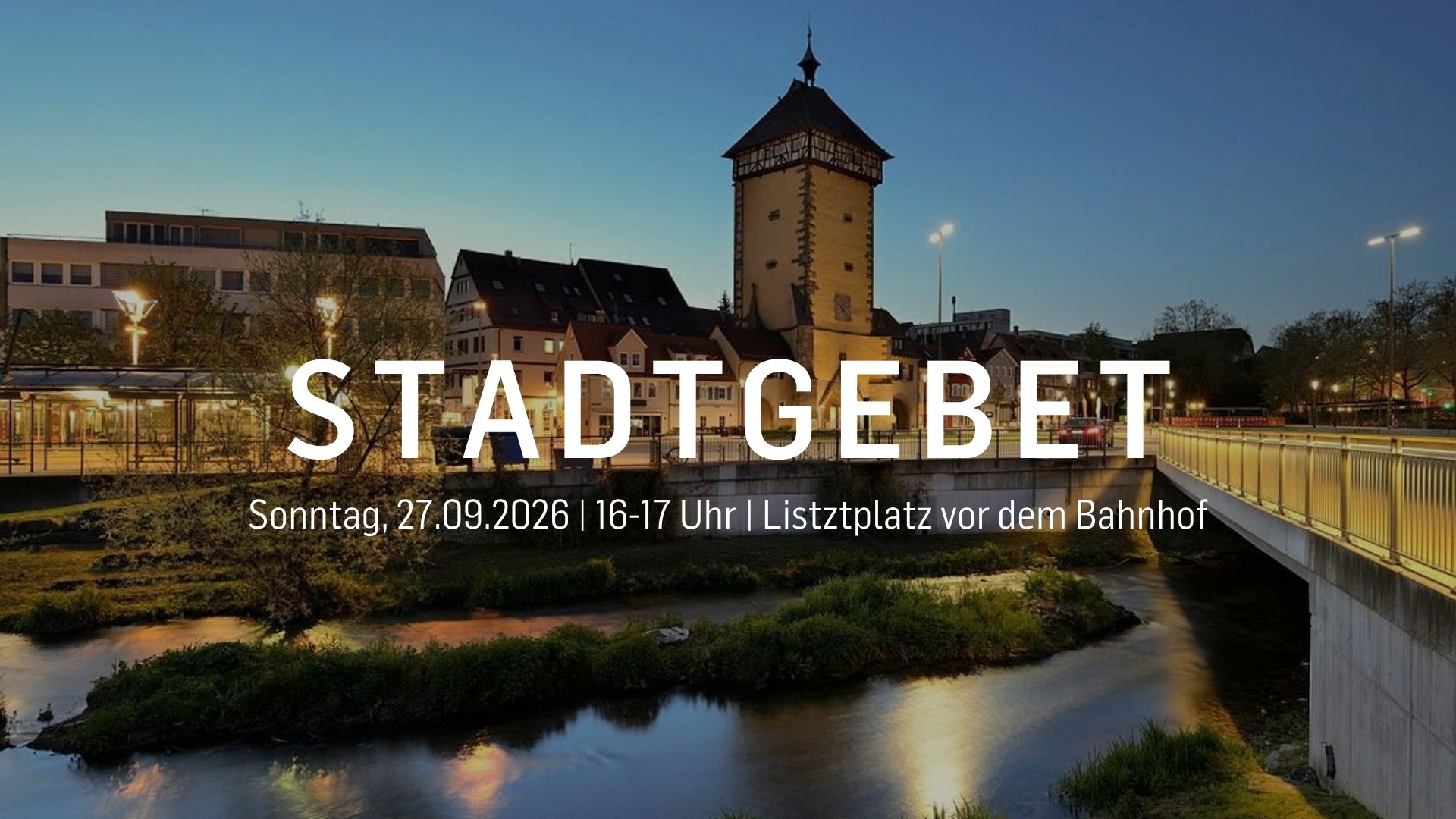 Stadtgebet